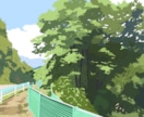 写真から、シンプルで明るい風景イラストを作成します ホームページやパンフレット、ポスターなどに適しています。 イメージ6