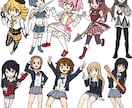 イラスト(2000円)描きます ポップなキャラクターが必要な方 イメージ1