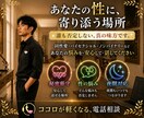 一人で寂しい、辛い、不安な夜、あなたの心を癒します 同性愛/バイセクシャル・・誰にも言えない性の悩み寄り添います イメージ1
