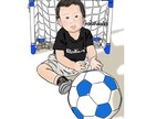 お写真をもとにイラストを描きます あなたの思い出をお手頃価格でもーっと素敵なものに！ イメージ9