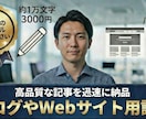 SEO用記事 約1万字 を丁寧に執筆します 先着10名限定の特別価格でご提供 3000円 イメージ1