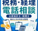 税務・経理の疑問に電話でお答えします 公認会計士・税理士が論点と次の対応を整理 イメージ1