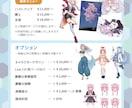 Vtuber様のサムネ・グッズ等★イラスト描きます 一枚絵を多数受注の絵師があなたの活動をブーストします！ イメージ8