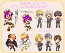 パチッと魅力が輝くかわいいミニ絵やイラスト描きます 個性を魅せます！グッズ作成にも◎ イメージ2