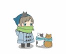 ゆる～いミニキャラ描きます かわいくゆる～く気持ちを伝えましょう！ イメージ3