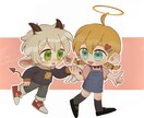目を引くキュートなSNS用アイコンなど作成します 少年少女を描くのが得意です！可愛いキャラのアイコン描きます イメージ4