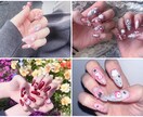 可愛いネイルチップを販売いたします 普段、手元を可愛くできない方へ 特別な日に可愛く イメージ2