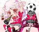 ミニキャラ・SD/可愛いゆるふわな女の子描きます 商用◎ふわふわなタッチが特徴◎他の垢と差別化できる！ イメージ4