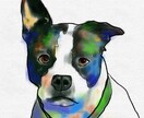 ペットのカラフルなアート画を描きます 自分や大切な人へ、世界に１つだけのプレゼント イメージ1