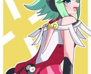 ポップで可愛らしい一枚絵を描きます 明るく、目を引く色調で可愛らしい女の子のイラストを描きます！ イメージ6