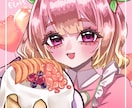 SNSアイコン・1枚絵描きます 可愛くて華やかなイラストを制作いたします！ イメージ3