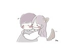 カップル夫婦お子さんご自身の似顔絵を描きます こんな感じで描いて欲しいなどもご要望お聞きします！ イメージ2