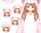 Vtuberキャラデザ～モデリング全て制作します 初心者歓迎！相談OK！Live2Dモデル・モデリングのみOK イメージ6