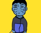 SNS向けの個性的なアイコンを描きます SNS等で使用できる可愛い個性的なイラストを描きます イメージ3