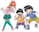 あなたを漫画のキャラに致します あなたの似顔絵をキャラクターとして制作致します。 イメージ4