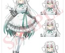 全身立ち絵かきます 可愛く素早い納品を心掛けます！ イメージ3