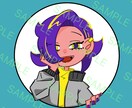 差別化したい方に◎個性派アイコン製作します ポップ&ビビッド×デフォルメでSNSや配信にもオススメです！ イメージ3