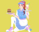 SNSアイコンや一枚絵などのイラストを描きます オリジナルのアイコンで差をつけてみませんか？ イメージ1