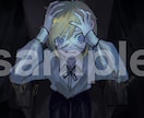歌ってみた、動画のMVイラスト描きます 本家寄り/オリジナル、どちらも対応・表情差分2枚無料 イメージ2