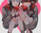 歌ってみたや配信用に！美麗な雰囲気の一枚絵描きます 儚くて印象に残るイラストであなたの活動を引き立てます！ イメージ7