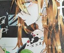 アナログで描く！！ダークで綺麗な独特な絵を描きます 貴方のご要望に応えて色紙に絵を描きます イメージ4