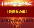 求める愛を呼び覚まし愛される日々へ導きます 魂の深奥に眠る“縁の炎”を甦らせ、特別な愛を呼び戻す秘儀 イメージ2