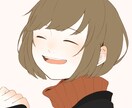イラストを描きます シンプルなイラストが好きな方、女の子のイラストを欲しい方 イメージ2
