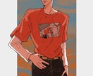 無地背景のアイコン・イラスト描きます オリジナル◎二次創作◎がんばって描きます イメージ3