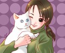 ペットのSNSアイコン用イラスト作成します 目を引くイラストで、フォロワー獲得しましょう！ イメージ2