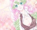 可愛くてキレイめアイコンイラスト！カラーで描きます 【どこよりも最安値】で描かせてください！ イメージ7