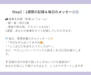 管理栄養士が分析！一生モノの痩せ習慣を設計します ​自己流ダイエットの不安を解消！1週間の記録で未来を変える イメージ4