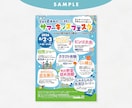 Canva・パワポでも編集できるチラシ制作します 低価格で丁寧、高クオリティなデザインをご提供！ イメージ6