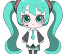 配信者様向けのシンプルなイラストを御提供致します 可愛いキャラでテンション⤴︎︎⤴︎ イメージ2