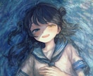 商用可◎厚塗り風のキャラクター、一枚絵を制作します 男女キャラ/背景/アイコン/MV絵/配信サムネ/歌ってみた イメージ8