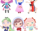 立ち絵、一枚絵、ミニキャラ作成いたします アイコン・歌ってみた・スタンプ・サムネイルなどなど イメージ10
