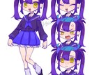 SD～６等身まで！ポップかわいいイラスト制作します アイコン・ヘッダー・ミニキャラなど様々！デフォルメイラスト イメージ5