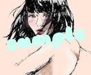 ゆめかわイラスト♡模写も写真を元にお描きします カップルペアイラスト、アイコン、ヘッダー等要望に答えます！！ イメージ6