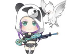 デジタル★あなたのアイコンイラスト描きます あなただけのオリジナルミニキャラアイコン制作します イメージ8