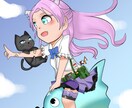 イラスト描きます ほんわか可愛いイメージのイラストを描きます。 イメージ6