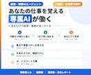AIエージェントで経理・事務を月額自動化します 作ったAIに、毎月の事務をそのまま任せられます イメージ3