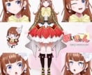 VTuberLive2Dモデル全行程制作します 納品後もずっとVtubeStudio伴走サポートで安心です イメージ6