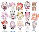 ミニキャラ(2等身～2.5等身)を描きます 可愛らしくもちもちふんわりとしたデフォルメとなります イメージ1