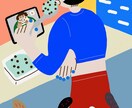 商用OK！超シンプルな人間イラスト描きます 商用に使えるイラストをプロのイラストレーターが描きます！ イメージ4