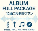 楽曲制作12曲セットで提供します アルバム制作を完全サポート。楽曲12曲セット（商用OK） イメージ2