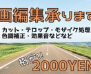 動画編集を格安で承ります 一人ひとり、ご期待に添える動画を作成させていただきます！ イメージ1