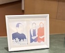 大切な方のお写真からメモリアル線画描きます 大切な方の思い出を優しい線画で残します イメージ3