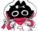 小さくて可愛いキャラを描きます 2、３等身のちまっとした可愛いデフォルメキャラをお描きします イメージ4