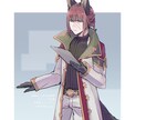 カラーイラスト作成します キャラクター立ち絵、動画サムネイルなど イメージ2