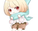 かわいいデフォルメキャラをお描きします ミニキャラ、ちびキャラ、SDキャラ イメージ1