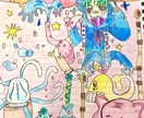 小学生がオリジナルイラスト描きます イラストレーターを目指す娘です頑張って描きます! イメージ6
